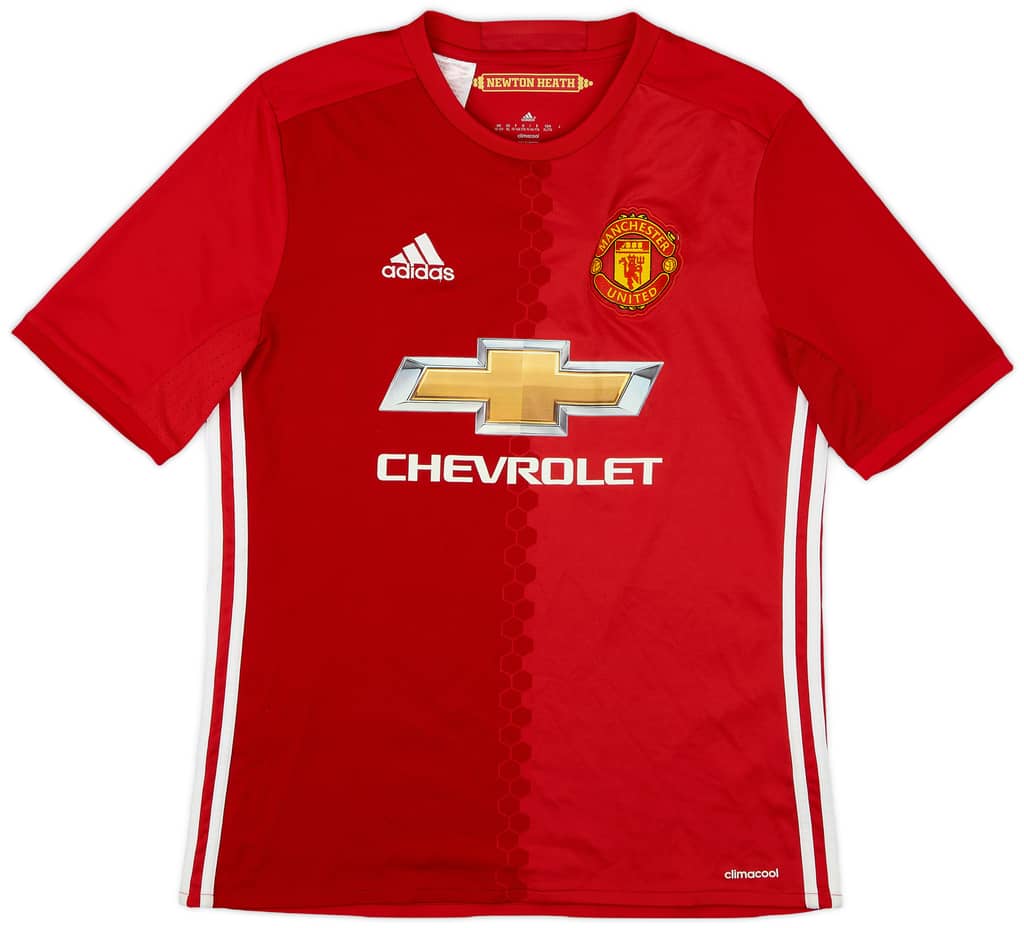 2016-17 Manchester United Home Shirt - 9/10 - (XL.Boys)
