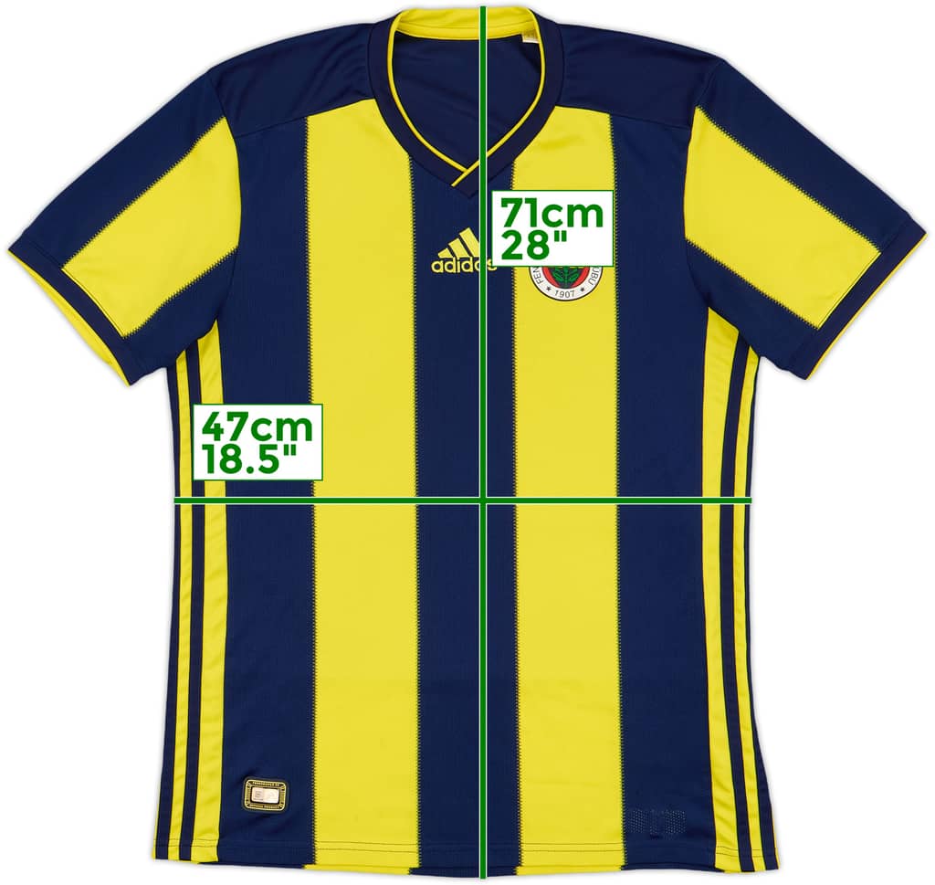 2018-19 Fenerbahce Home Shirt - 5/10 - (M)
