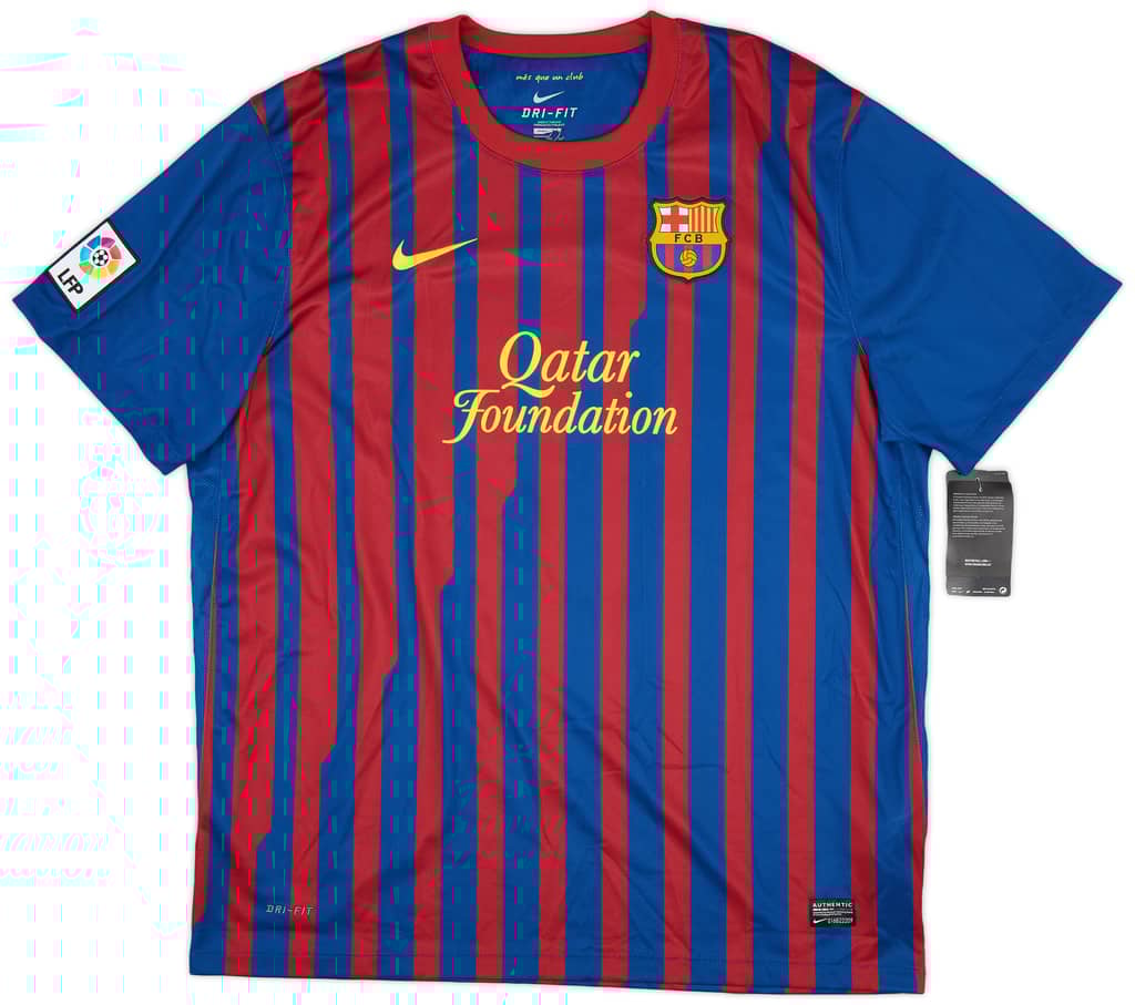 2011-12 Barcelona Home Shirt Messi #10 (XXL)