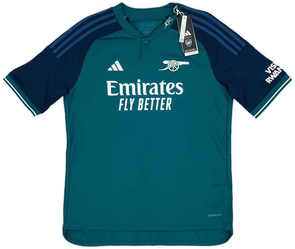 2023-24 Arsenal Third Shirt Odegaard #8 (KIDS)