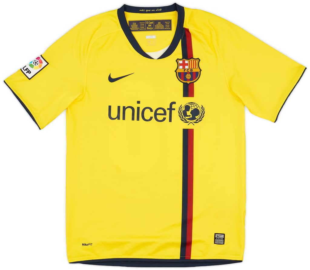 2008-10 Barcelona Away Shirt Messi #10 - 8/10 - (S)