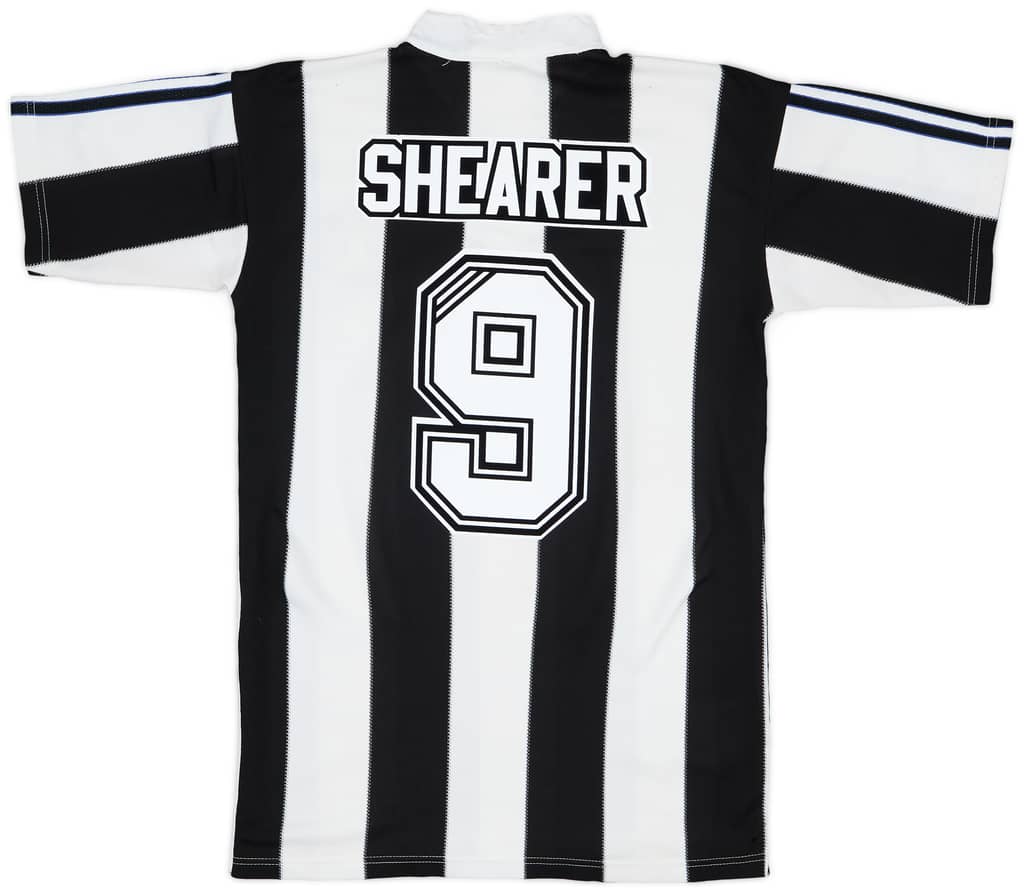 1995-97 Newcastle Home Shirt Shearer #9 - 6/10 - (S)