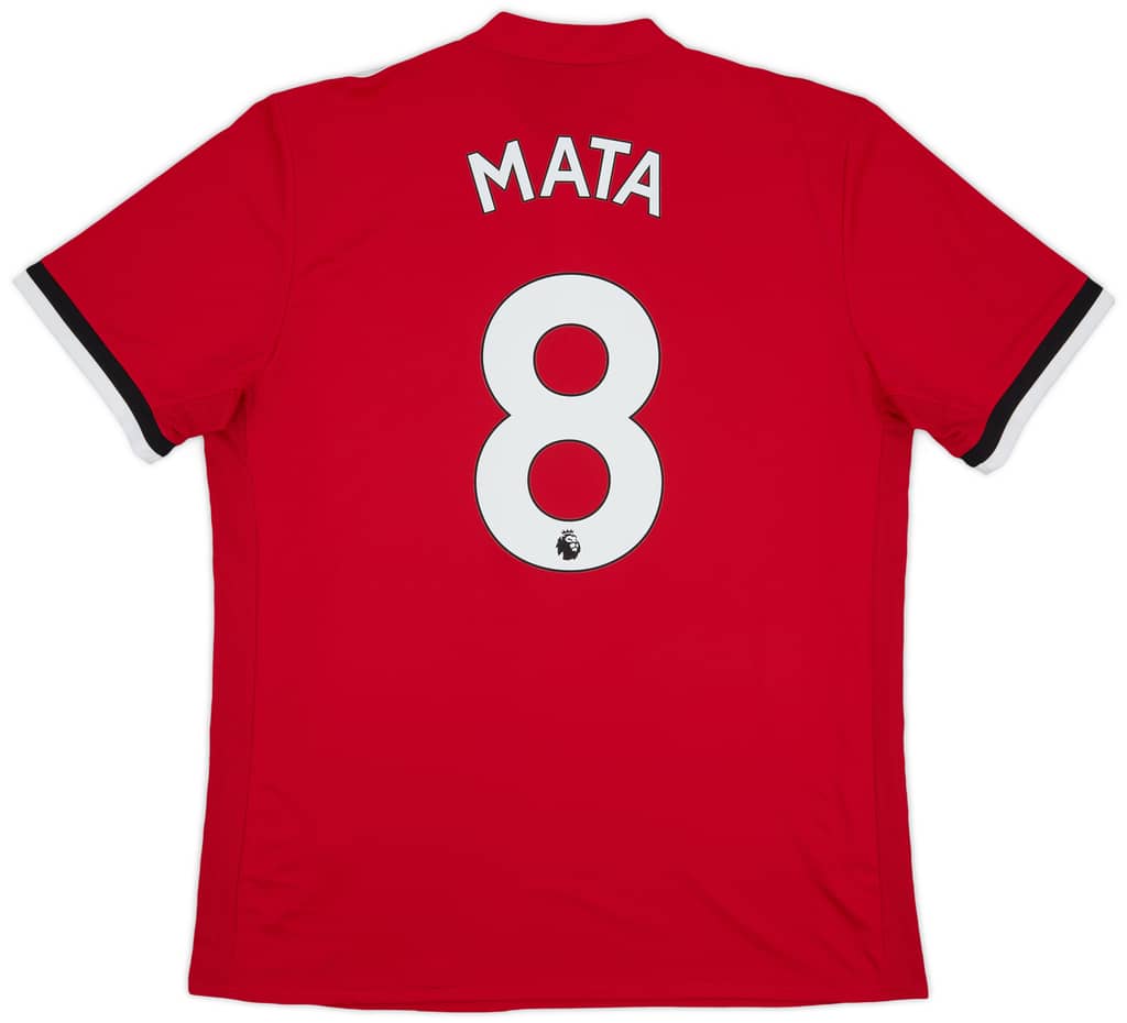 2017-18 Manchester United Home Shirt Mata #8 (L)