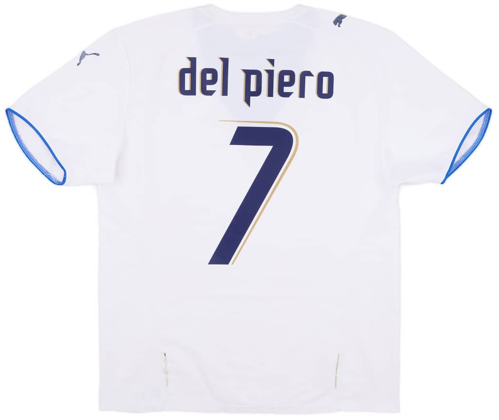 2006 Italy Away Shirt Del Piero #7 - 7/10 - (L)