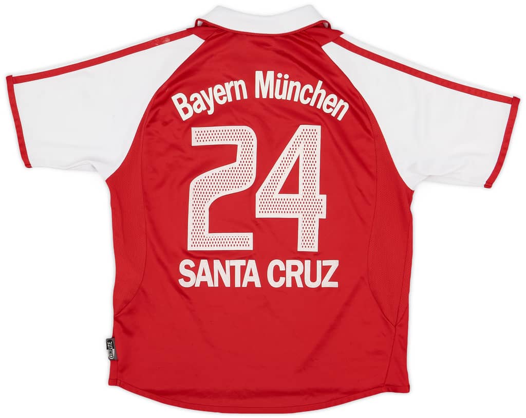 2003-04 Bayern Munich Home Shirt Santa Cruz #24 - 5/10 - (M.Boys)