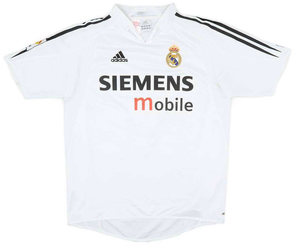 2004-05 Real Madrid Home Shirt - 7/10 - (XL.Boys)