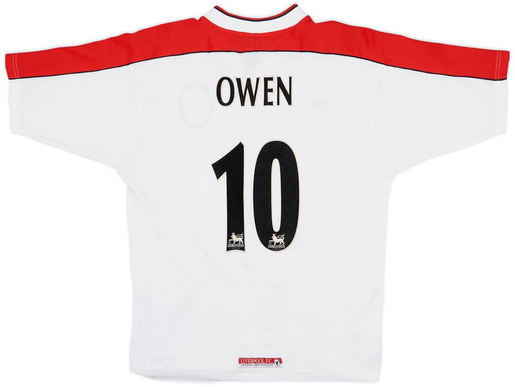 1998-99 Liverpool Away Shirt Owen #10 - 7/10 - (M)