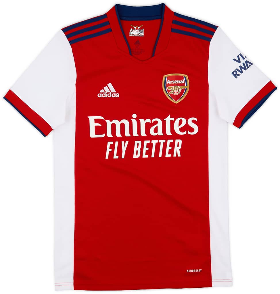 2021-22 Arsenal Home Shirt - 9/10 - (XS)