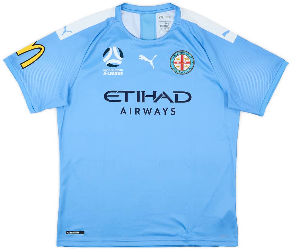 2019-20 Melbourne City Home Shirt - 9/10 - (XL)