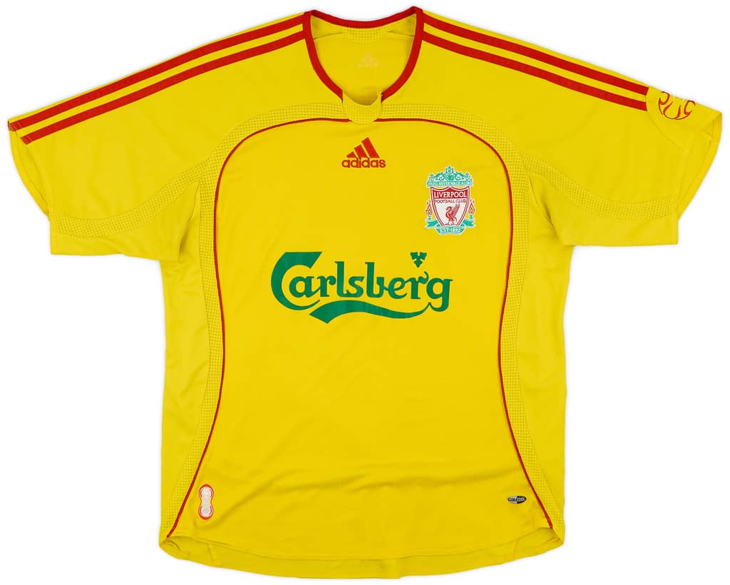 2006-07 Liverpool Away Shirt - 6/10 - (M.Boys)