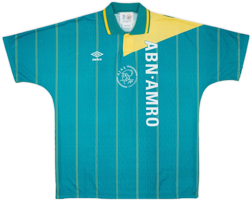 1991-93 Ajax Away Shirt - 9/10 - (XL)