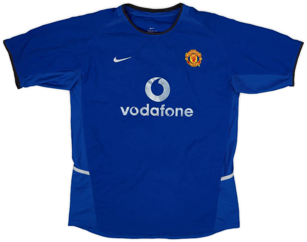 2002-03 Manchester United Third Shirt - 8/10 - (XL.Boys)