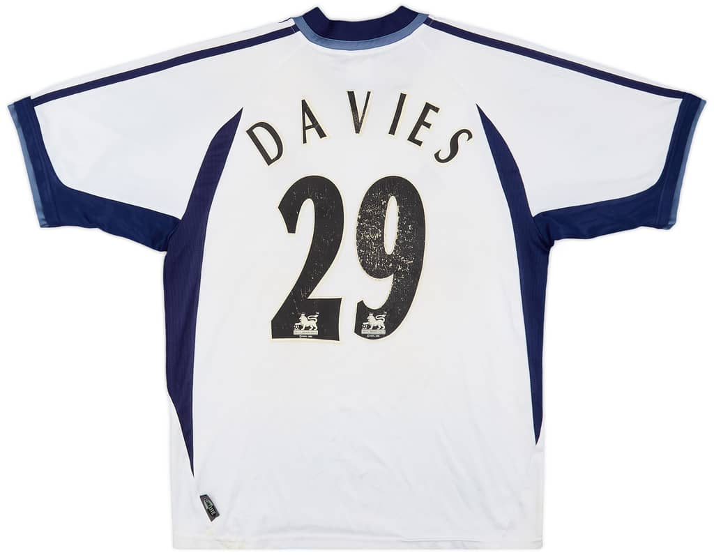 2001-02 Tottenham Home Shirt Davies #29 - 4/10 - (M)