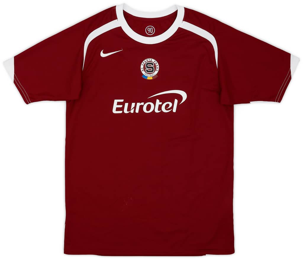 2005-06 Sparta Prague Home Shirt - 7/10 - (XL.Boys)