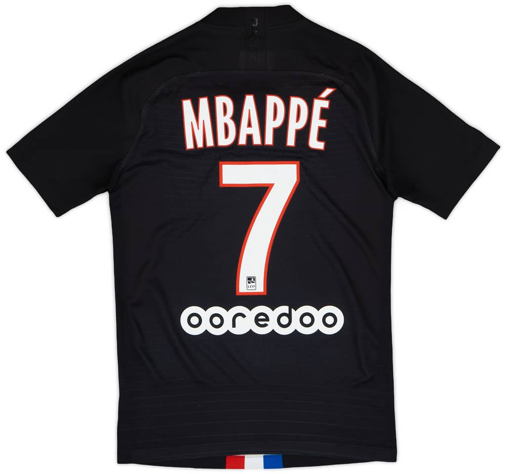 2019-20 Paris Saint-Germain Authentic Fourth Shirt Mbappe #7 - 7/10 - (XS)