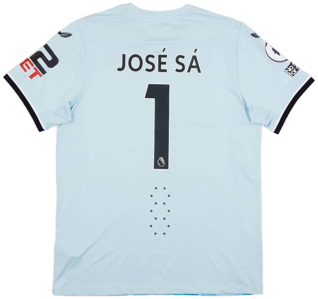 2022-23 Wolves Match Issue GK Shirt Jose Sa #1