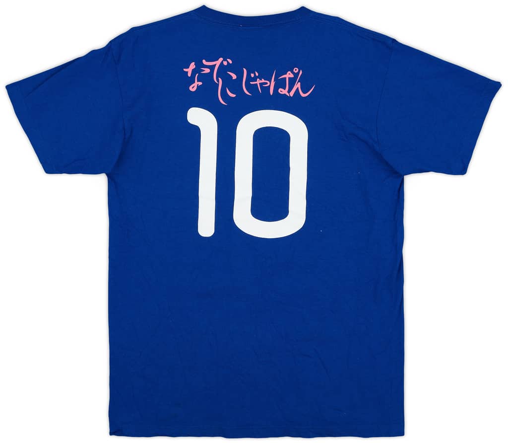 2011 Japan Women's National Team Graphic Tee #10 - 9/10 - (Women's L)