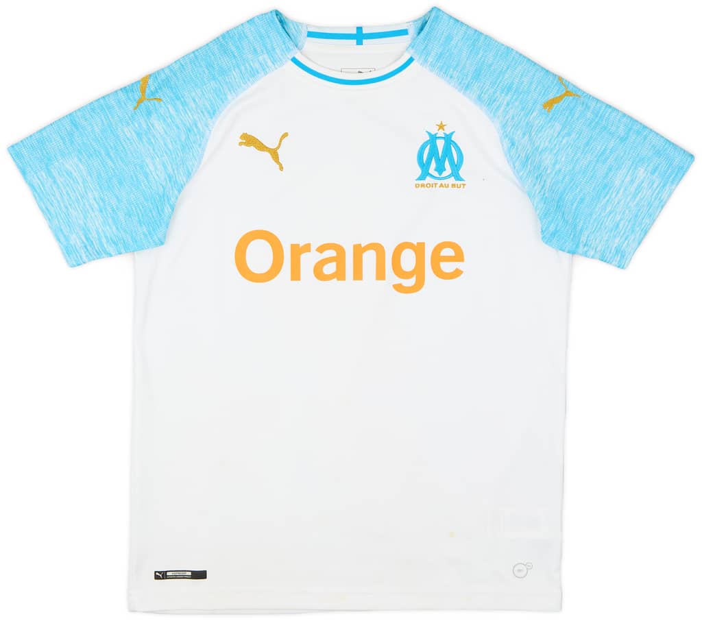 2018-19 Olympique Marseille Home Shirt - 6/10 - (XL.Boys)