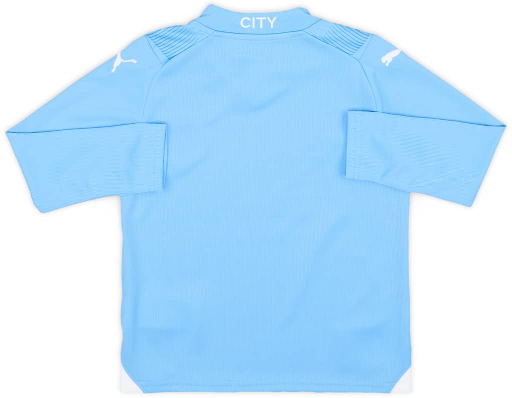 2023-24 Manchester City Home L/S Shirt (5-6 Years)