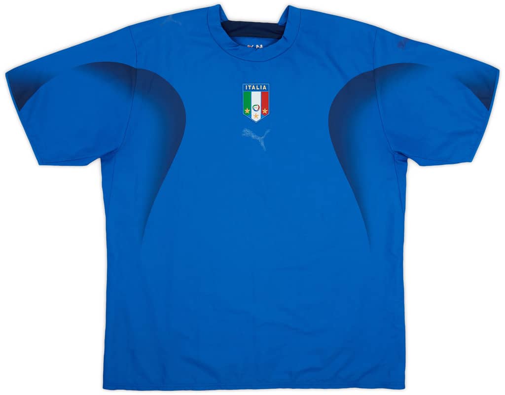 2006 Italy Home Shirt - 4/10 - (XL)