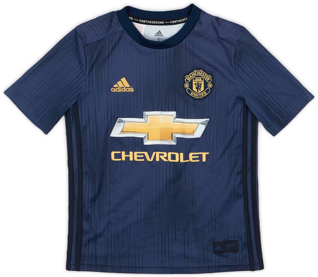 2018-19 Manchester United Third Shirt - 8/10 - (S.Boys)