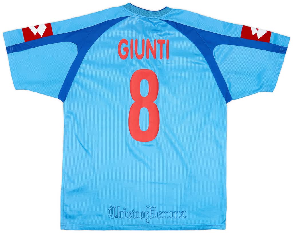 2005-06 Chievo Verona Third Shirt Giunti #8 - 7/10 - (L)