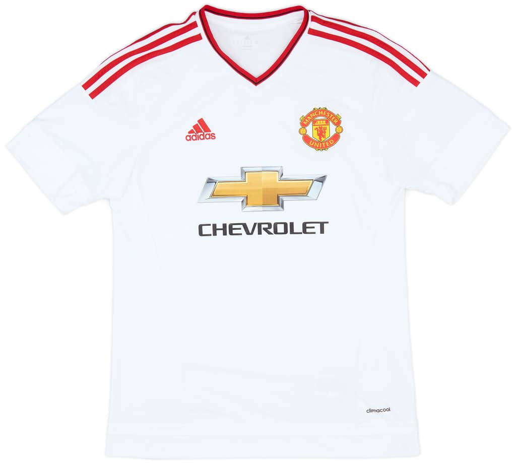 2015-16 Manchester United Away Shirt Mata #8 - 9/10 - (M)