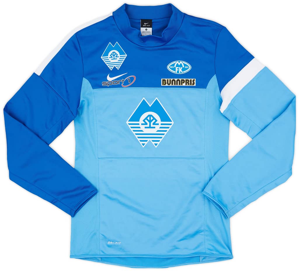 2014-15 Molde FK Player Issue Nike Sweat Top - 8/10 - (S)