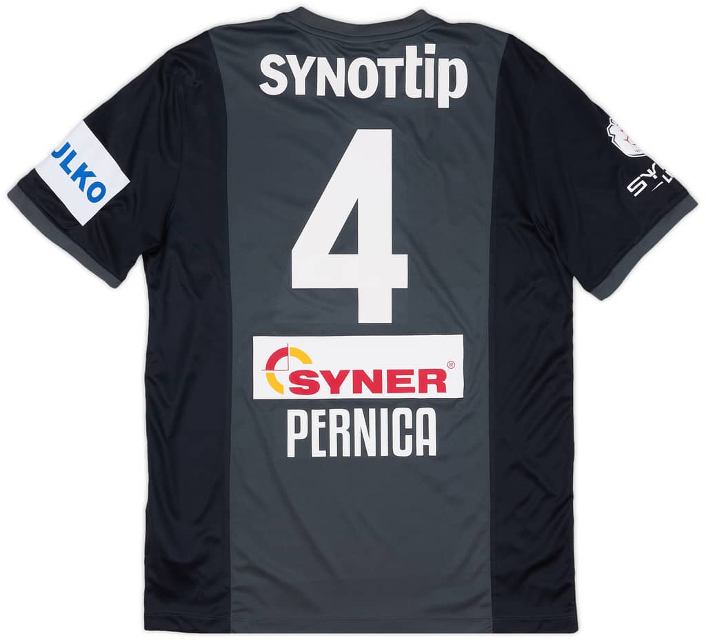 2014-15 FK Jablonec Player Issue Away Shirt Pernica #4 - 9/10 - (M)