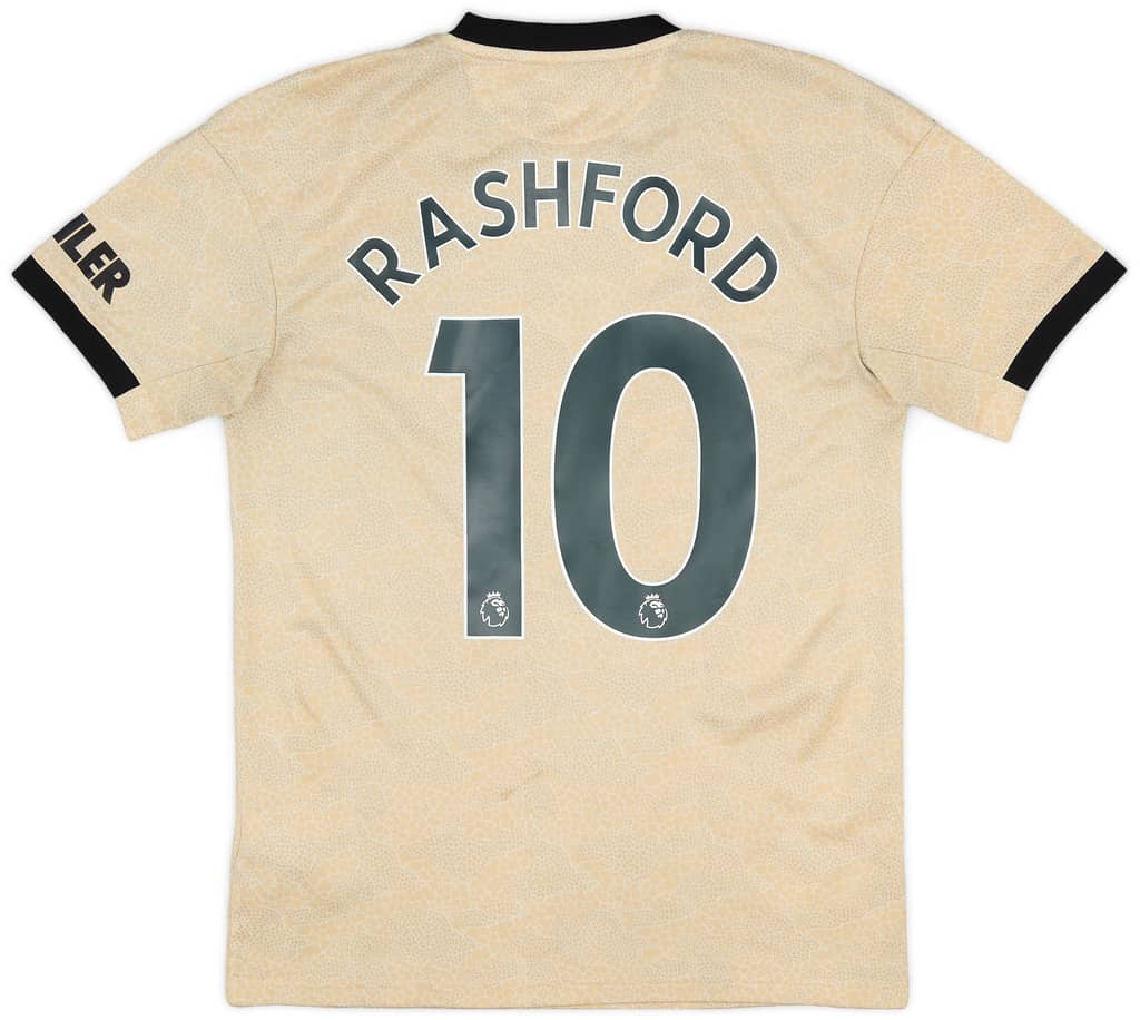 2019-20 Manchester United Authentic Away Shirt Rashford #10 - 6/10 - (S)