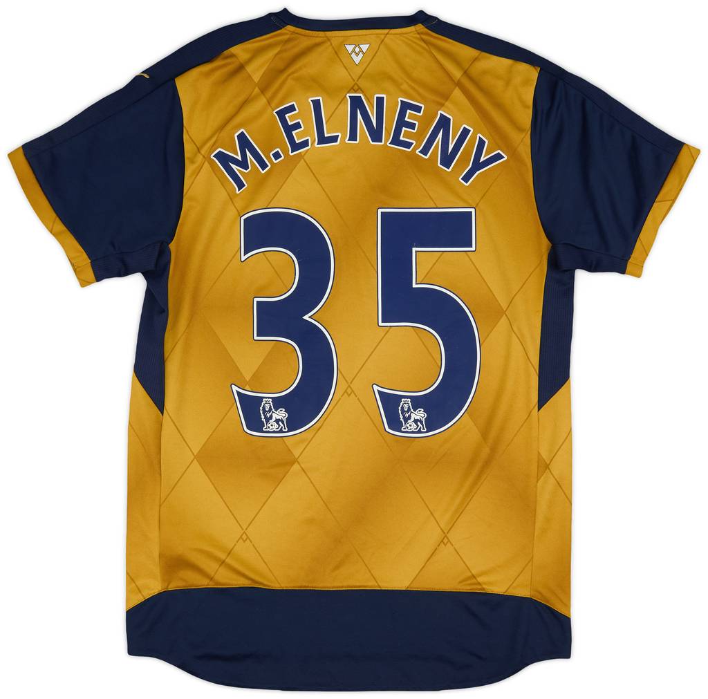 2015-16 Arsenal Away Shirt M.Elneny #35 - 5/10 - (M)