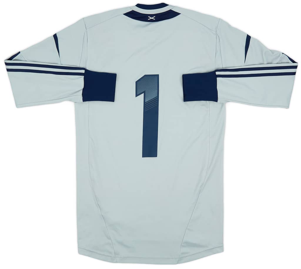 2011-13 Scotland Player Issue GK Shirt - 8/10 - (S)