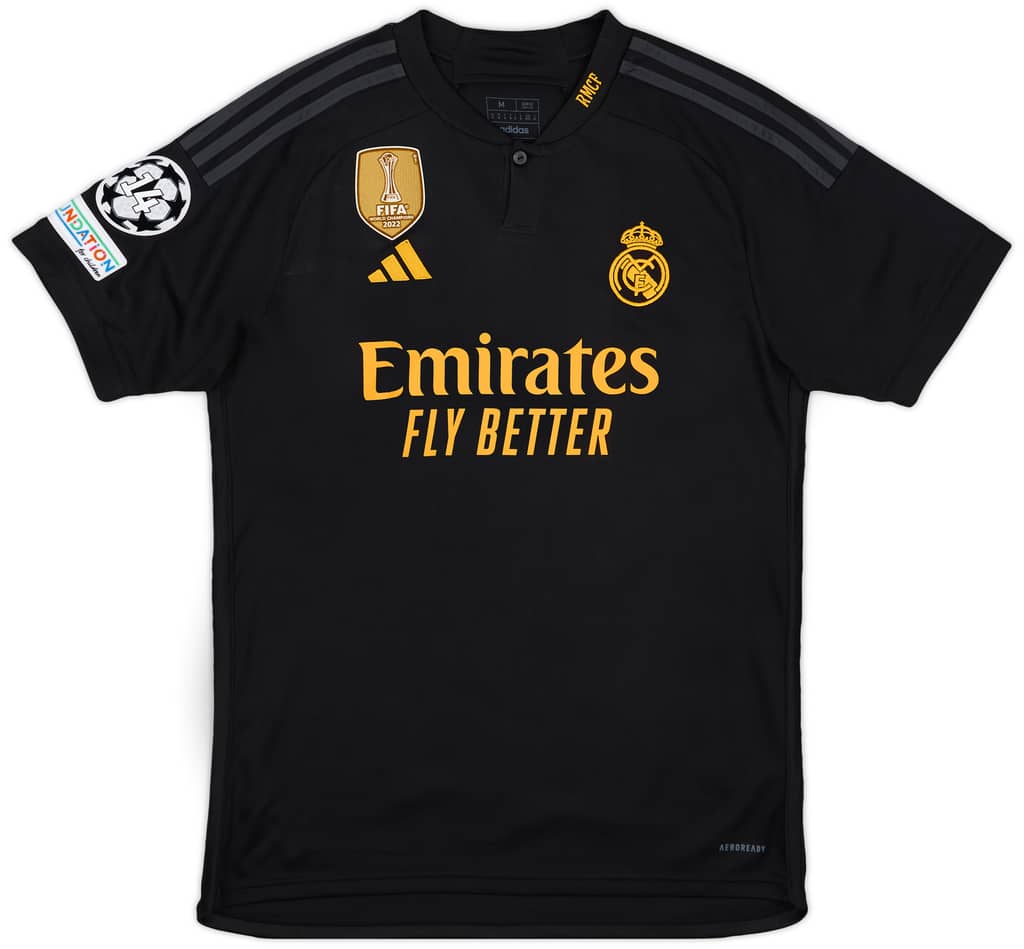 2023-24 Real Madrid Away CL Shirt Camavinga #12 (XS)