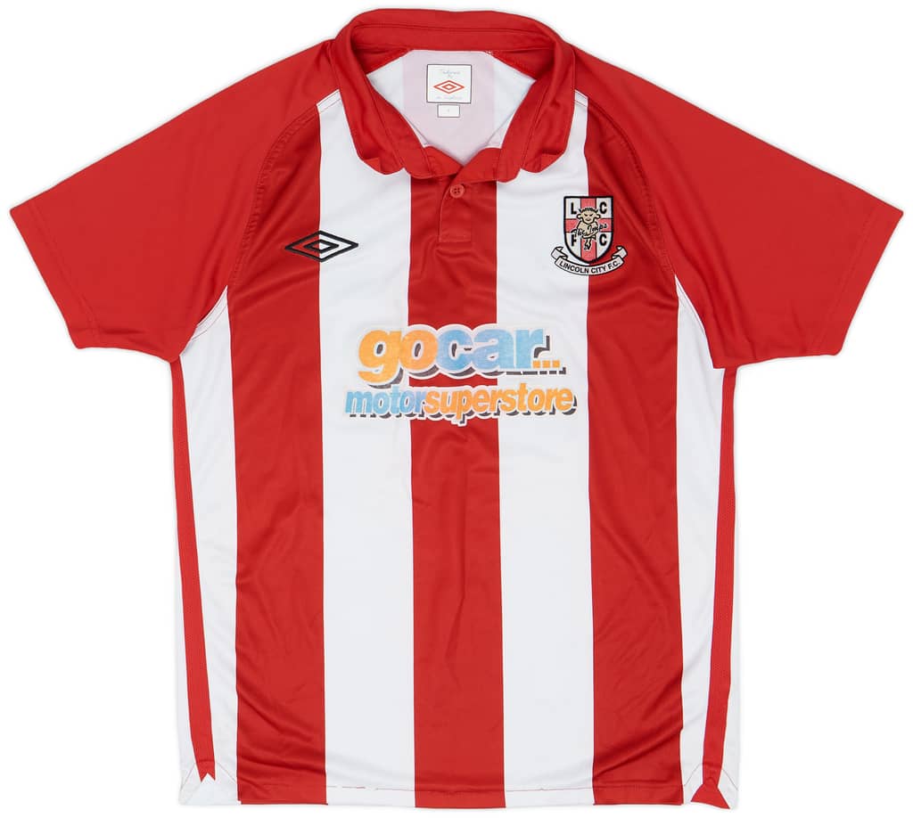 2010-11 Lincoln City Home Shirt - 5/10 - (S)