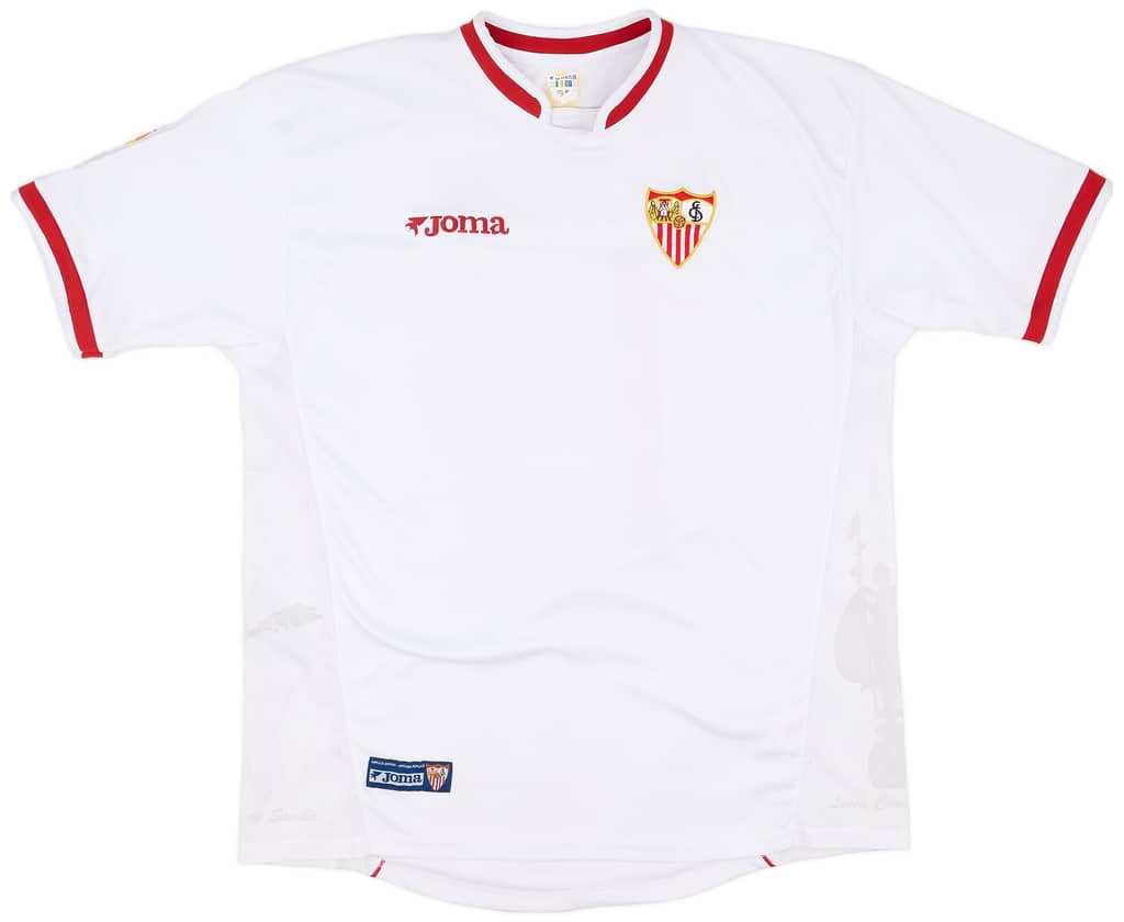 2003-04 Sevilla Home Shirt Antonito #24 - 8/10 - (XXL)
