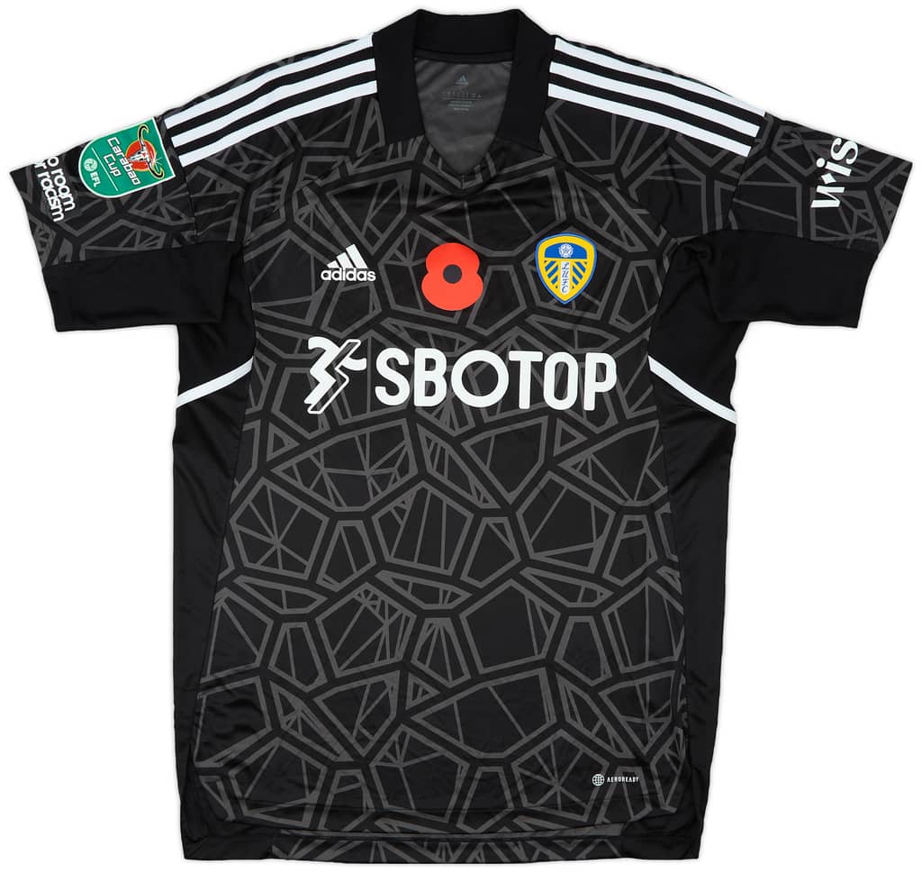 2022-23 Leeds Match Issue Carabao Cup GK Shirt Joel Robles #22
