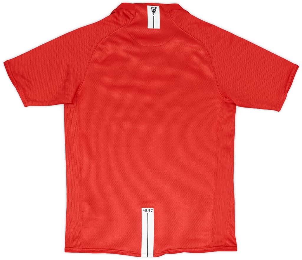 2007-09 Manchester United Home Shirt - 5/10 - (XL.Boys)