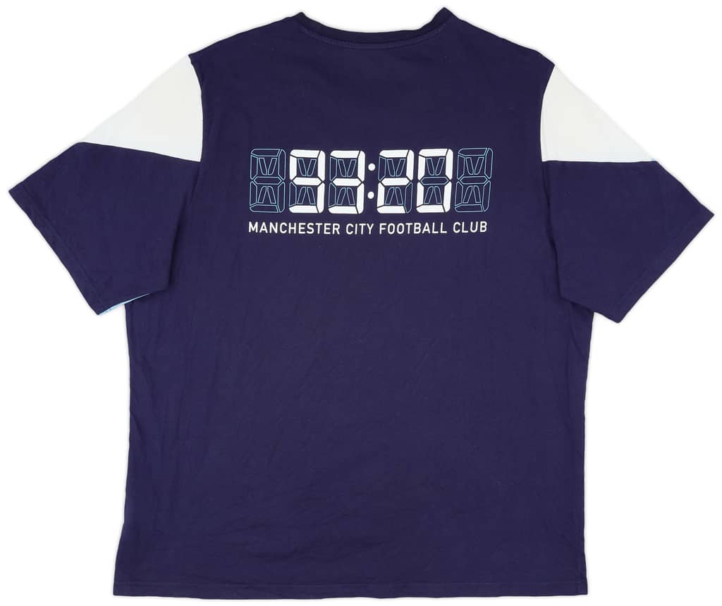 2021-22 Manchester City Puma Cotton Tee - 8/10 - (XL)