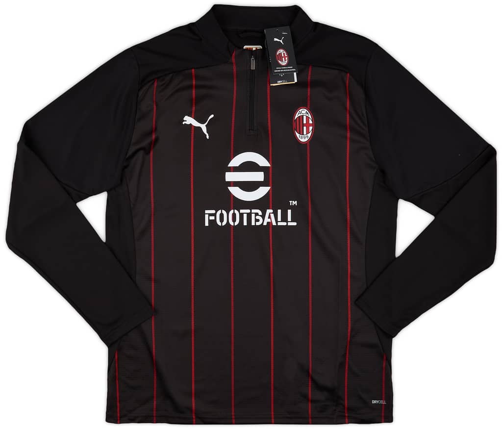 2024-25 AC Milan Puma 1/4 Zip Pre-Match Top