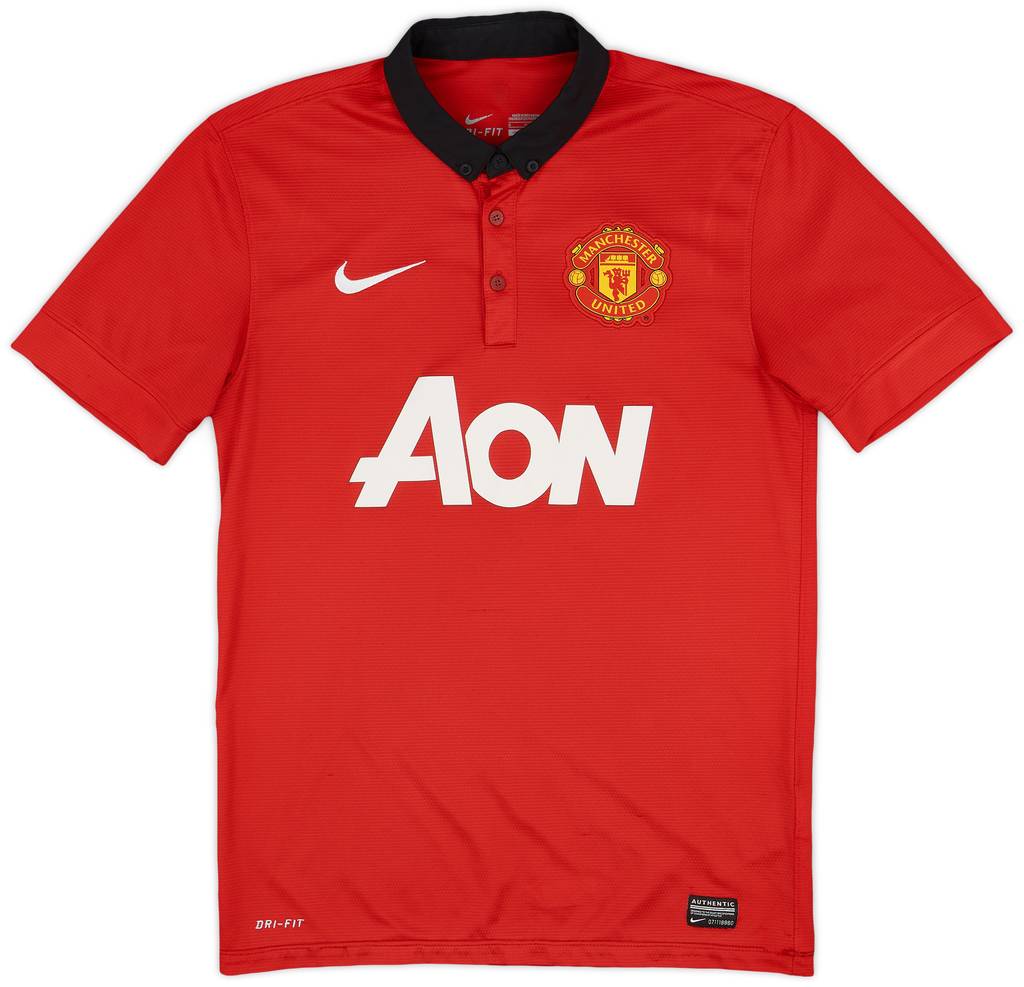 2013-14 Manchester United Home Shirt V Persie #20 - 7/10 - (S)