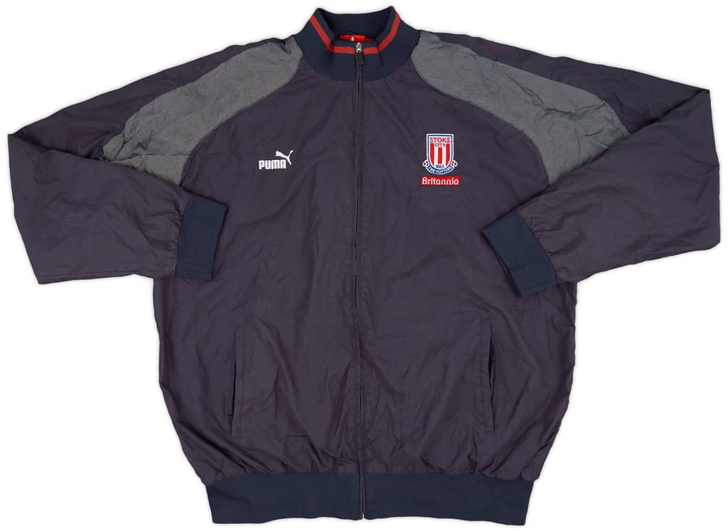 2004-05 Stoke City Puma Track Jacket - 8/10 - (XXL)