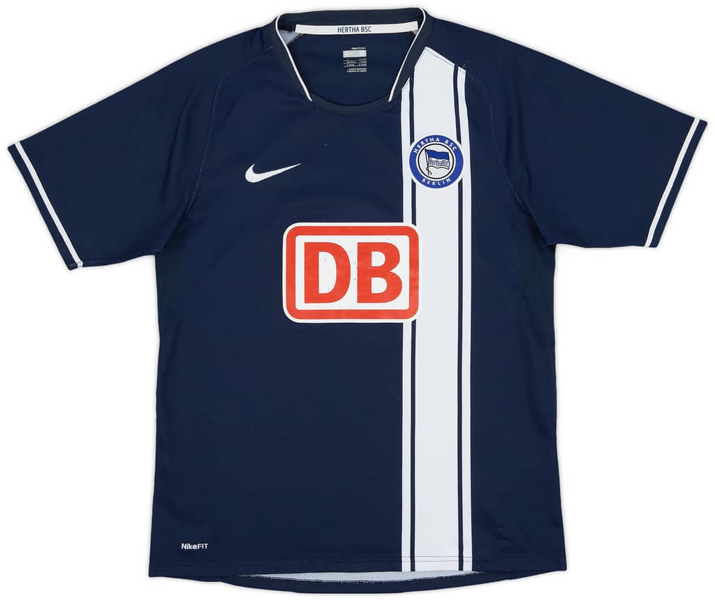 2007-08 Hertha Berlin Home Shirt - 7/10 - (S)