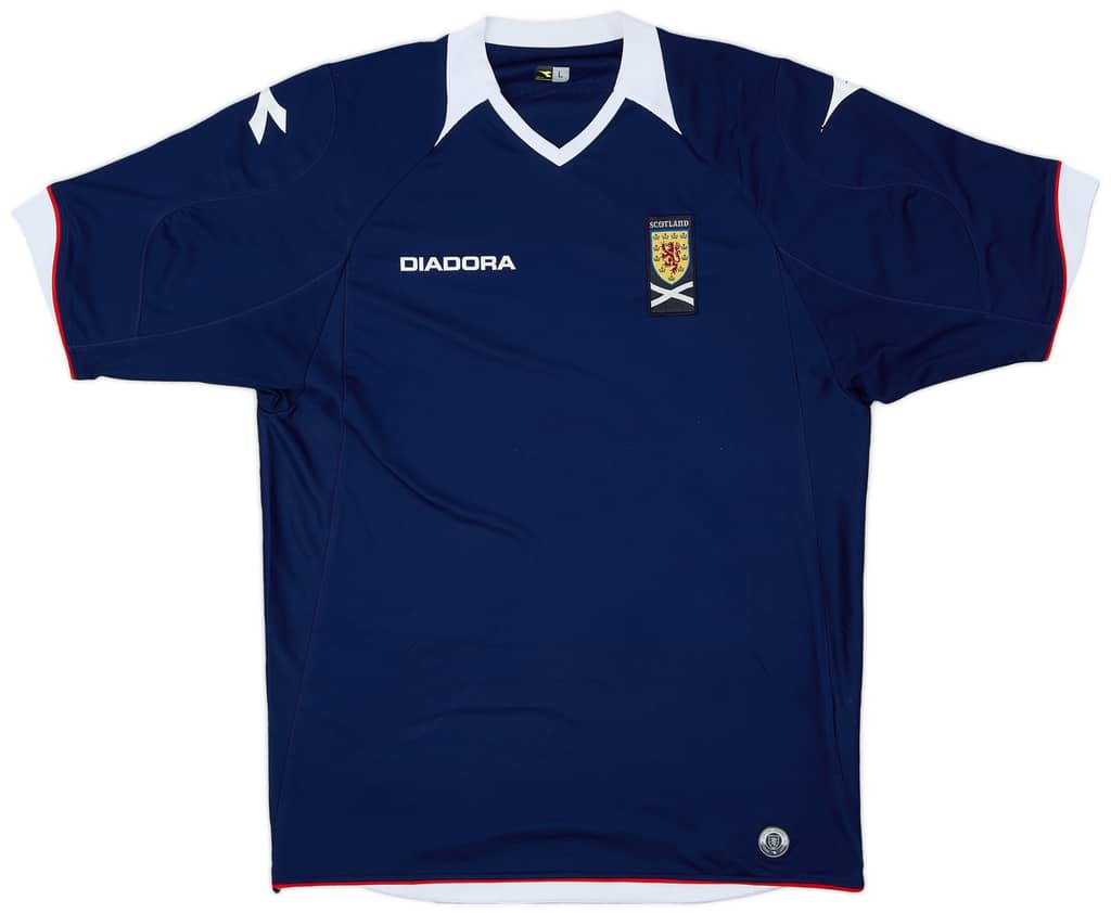 2008-09 Scotland Home Shirt - 7/10 - (L)