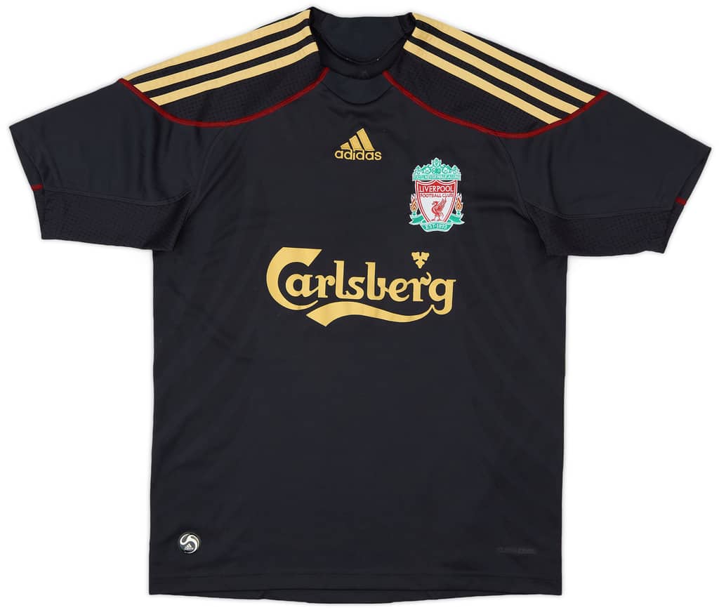 2009-10 Liverpool Away Shirt - 7/10 - (L.Boys)