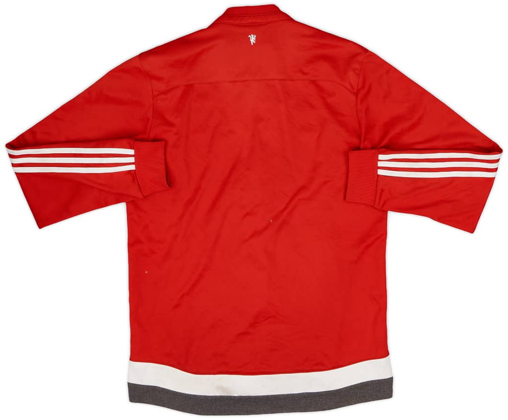 2015-16 Manchester United adidas Track Jacket - 5/10 - (M)