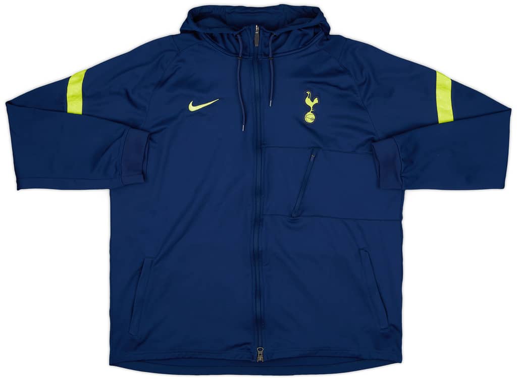 2021-22 Tottenham Nike Hooded Track Jacket - 9/10 - (XL)