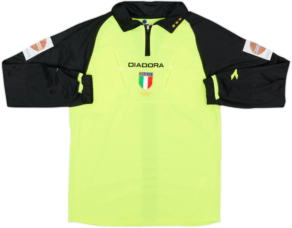 2000s Italy Diadora Referee L/S Shirt - 8/10 - (M)