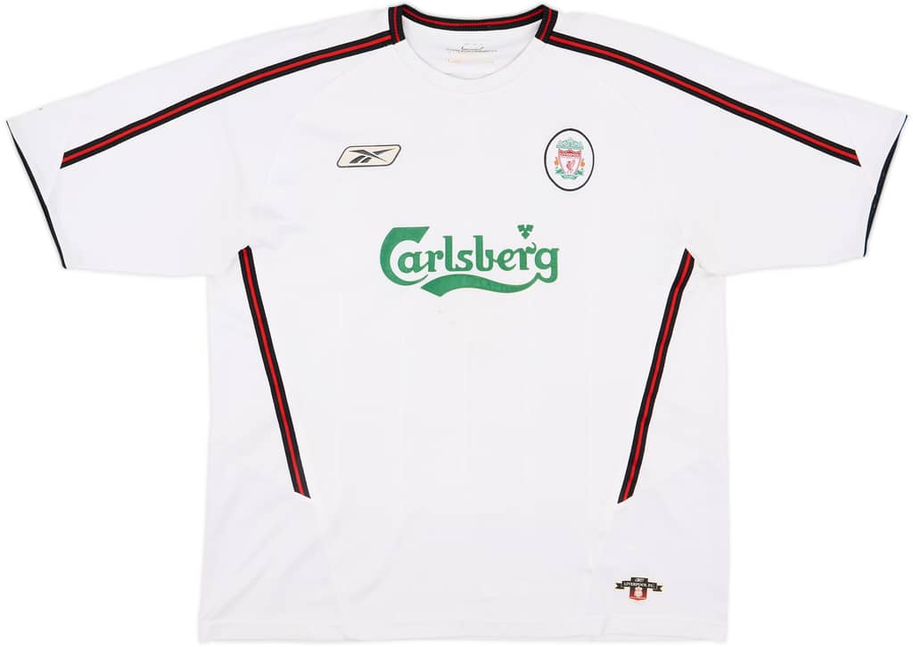 2003-04 Liverpool Away Shirt Kewell #7 - 5/10 - (XL)