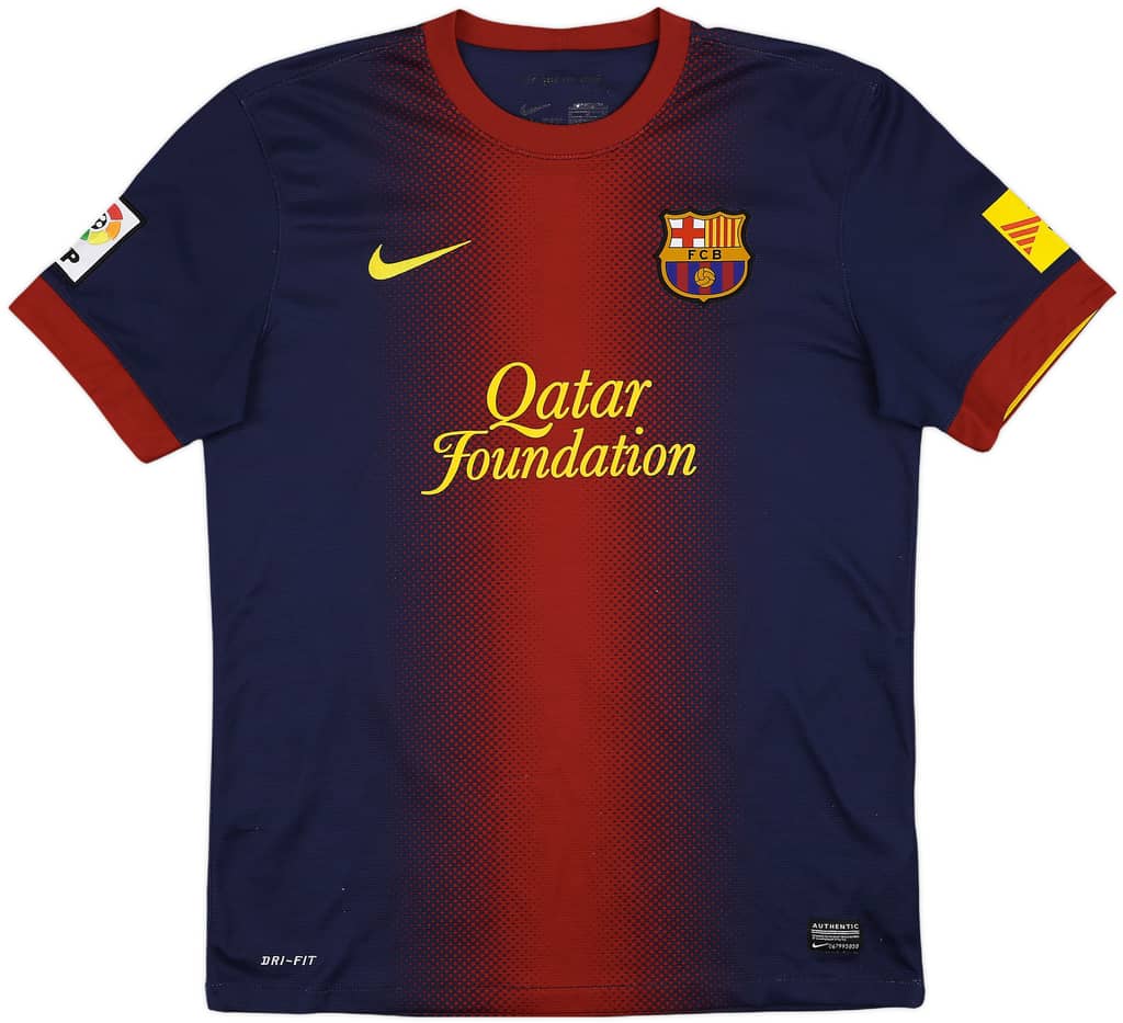 2012-13 Barcelona Home Shirt Messi #10 - 7/10 - (M)