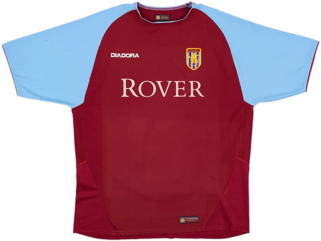 2003-04 Aston Villa Home Shirt - 4/10 - (L)